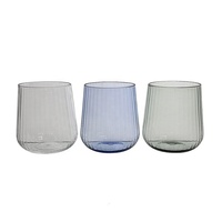 EL AG-622 14oz Kunststoff-Acryl BPA-freie Klassische Transparente Stiellose Rotweingläser Set mit >10 Stück für Camping Hergestellt in TW
