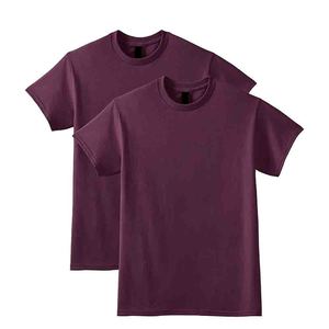 Camisetas Deportivas Casuales Unisex para Hombre, 100% Algodón, Suaves y Transpirables, Cuello Redondo, Manga Corta, Diseño Liso, Talla 2XL - Product Image 5