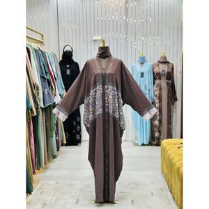 Best Selling New Butterfly <b>Abaya</b> with 3D Floral Embroidery and Embroidered Cuffs for Ladies Party Wear and Daily Wear Use - Product Image 2