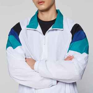 Survêtement unisexe personnalisé en polyester et coton léger et respirant pour le printemps, coupe-vent décontracté, vente en gros - Product Image 5