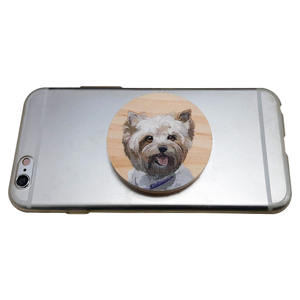 Soporte de Madera Personalizado al por Mayor con Diseño de Perro, Agarre Ajustable de Colores y Base Única - Product Image 5