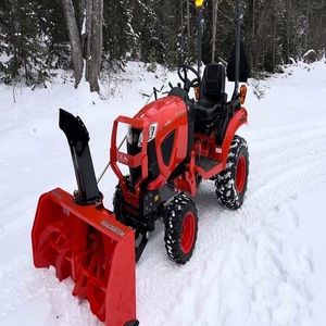 Souffleuse à neige puissante pour tracteur 35 CV, transmission intégrale, machine de déneigement hivernale robuste, moteur et boîte de vitesses pour fermes - Product Image 2