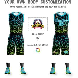 Maillot de basket-ball personnalisé pour hommes, femmes et jeunes, vêtements de sport personnalisés avec le nom de l'équipe, le numéro, le logo, taille XS, vêtements de basket-ball - Product Image 2