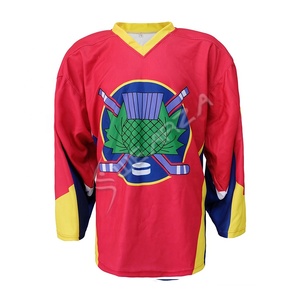 Maillot de Hockey sur Glace Personnalisé Léger et Respirant à Séchage Rapide Style Hockey Canada Maillot de Hockey en Sergé Surdimensionné en Polyester pour Hommes - Product Image 5