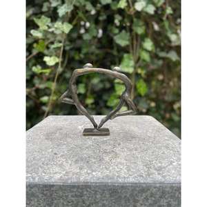 ของขวัญวันวาเลนไทน์ ของตกแต่งห้องนั่งเล่นแบบตั้งโต๊ะ รูปปั้นคู่รักเต้นรำ พร้อมฐานกันลื่น สไตล์โบราณ - Product Image 3