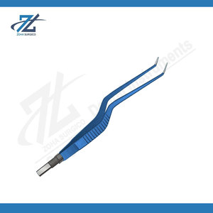 Pinzas de Coagulación Bipolares Anguladas de Grado Médico, Instrumento de Precisión Reutilizable para Procedimientos Quirúrgicos Delicados, Pakistán - Product Image 6