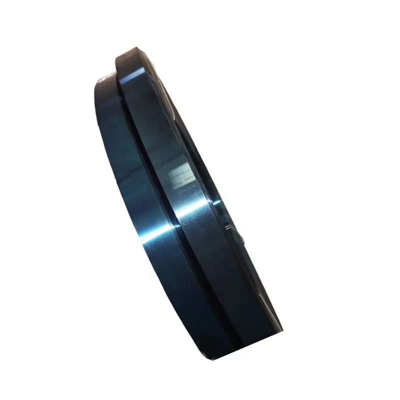 China Factory 19mm Blue Tempered And Waxed Steel strapping stock bluing packing strip stock 3 tons steel strapping/belt/strip