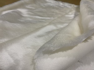 Long Pile 10mm Luxury Polyester Faux <b>Fur</b> Fabric Snow White Color for Garment Plush Toy - Product Image 2
