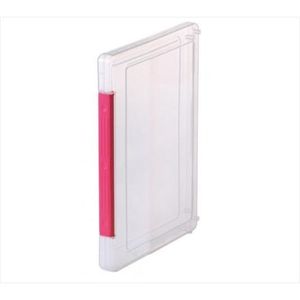 Classeur rouge A4 mince Solution de stockage pratique et élégante - Product Image 1