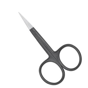 Ciseaux de manucure chirurgicaux Morje en acier inoxydable, lame droite tranchante, pour droitiers, manche en acier, outil de soin des cuticules et de beauté - Product Image 3