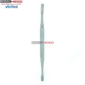 มีดตะไบกระดูกทางทันตกรรมแบบสองด้าน SIGAL MEDCO ผลิตจากสแตนเลสสตีล สำหรับการผ่าตัดด้วยมือ  เครื่องมือระดับมืออาชีพ ได้รับการรับรองมาตรฐาน CE ขายส่ง - Product Image 6