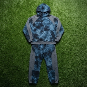Mens <b>Tie</b> <b>Dye</b> Cargo Tracksuit Set Hooded <b>Sweatshirt</b> Pocket Pants Custom Streetwear Sportswear Matching Outfit Fashion - Product Image 6