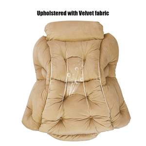 Comfortable Upholstered <b>Single</b> <b>Sofa</b> <b>Chair</b> High-Density Foam Lazy Reclining Leisure Accent <b>Chair</b> with Removable Metal Legs - Product Image 6