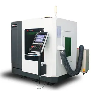 Woodworking PCD acrylic knife CNC machining center 4-axis vertical laser fiber nanosecond cutting machine