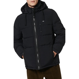 Chaqueta acolchada para hombre, con cuello alto y cremallera, cortavientos, ropa de abrigo para invierno, corte ajustado, informal. - Product Image 3