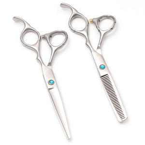Tijeras de peluquería profesionales de titanio de 6 pulgadas, tijeras de acero inoxidable para peluquería y belleza, con tijeras afiladas para el cabello - Product Image 6