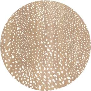 Tapis moderne fait main de couleur beige à pois blancs pour la maison, le salon et la chambre, lavable, idéal pour les pique-niques, ensembles de tapis - Product Image 5