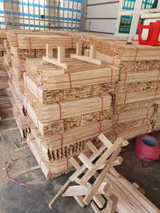 Venta caliente estacas de madera poste de madera Aplicación de estaca de madera para jardín y granja para valla para muebles - Product Image 5