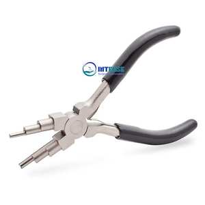 คีมทำห่วงลวด6อิน1, คีมทำสายรัดมาพร้อมที่จับสบายกันลื่นสำหรับห่วงกระโดดวงแหวน2มม. ถึง9มม. - Product Image 5