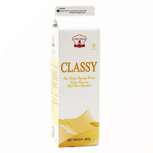 Mejor Crema No Láctea al por Mayor para Fabricantes, Crema para Cubrir No Láctea Classy Whip 907G para Uso en Panadería, Servicio HALAL OEM/ODM Global - Product Image 1