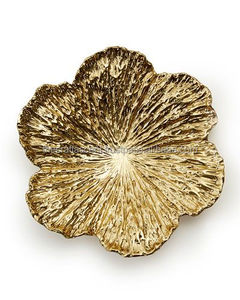 Bol de service en or de luxe bol décoratif en aluminium en forme de paon personnalisé bol à fruits en aluminium pour la maison et la cuisine modernes vente en gros - Product Image 2