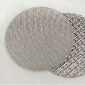 Malla de Alambre Tejida de Acero Inoxidable 304 316 en Rollo, Lámina de Tela Filtrante de 5 a 500 Micras para Filtración Industrial, Alimentaria y Química - Product Image 1