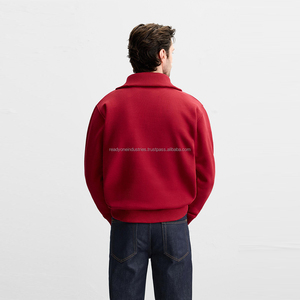 Sweat à capuche pull personnalisé de haute qualité 500Gsm 600gsm poids lourd 100% boîte recadrée 450gsm sweats à capuche en coton à épaules tombantes pour hommes - Product Image 4