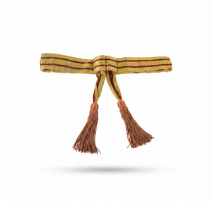 OEM personalizado NCO Cross Sash espada cinturón dorado amarillo ceremonial cintura fajas lana acrílico materiales equipo de defensa personal - Product Image 1