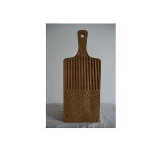 เขียงสไตล์อ่างล้างหน้าทำด้วยมือมีดีไซน์แกะสลักพื้นผิว - Product Image 6