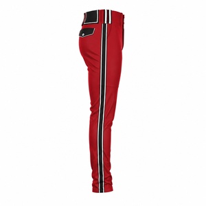 Pantalones de Uniforme de Béisbol de Diseño Personalizado para Hombre y Jóvenes, Transpirables, que Absorben la Humedad, con Rodilleras Acolchadas, Bajo MOQ, Proveedor - Product Image 4