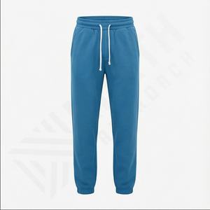 Pantalon ample personnalisable pour hommes 380gsm polaire vierge jogging décontracté sport jambe droite pantalons de survêtement pantalons de travail pantalons d'hiver pour hommes - Product Image 2