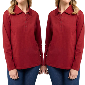 High Quality Custom Logo Breathable <b>Women</b> <b>Polo</b> Shirt Printed Slim Fit Cotton Polyester <b>Polo</b> T Shirt for <b>Women</b> Customized - Product Image 6