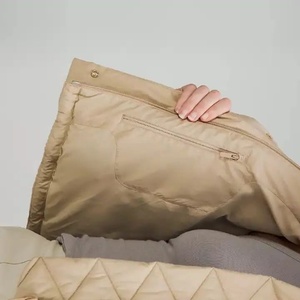 Veste d'hiver matelassée Golden Hour pour femme, chaude, en coton rembourré, style streetwear, respirante, en toile - Product Image 4