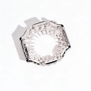 Custom <b>Watch</b> GA2100 Style Stainless Steel <b>Case</b> Iced Out Luxury Wristwatch for Men Iced Out Premium Design for Men - Product Image 4