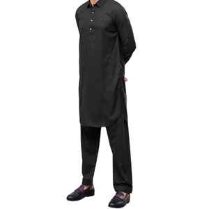 Kurta Shalwar décontracté pour homme, qualité supérieure, respirant, thermique, grande taille, tendance, dernier cri - Product Image 1