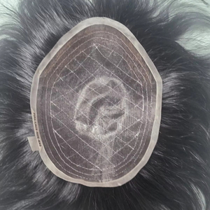 Prothèse capillaire en cheveux naturels indiens Remy, mono-soudée, entièrement en dentelle, ondulée, Taz Hair BD Bangladesh - Product Image 1