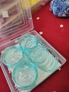 Bracelets en verre gelée modernes et chics pour femmes, bracelets élégants et tendance, bracelets empilables, accessoires de poignet pour femmes, à porter au quotidien - Product Image 2