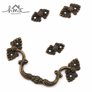 Poignées en alliage d'aluminium bronze antique JAYA, poignées modernes pour portes de placards et tiroirs, pour armoires de cuisine, pour chambre à coucher, salle de bain - Product Image 2