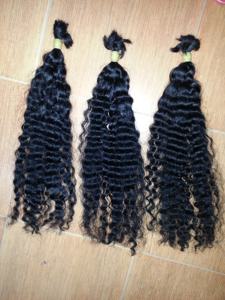 ผมต่อแบบไม่ผ่านกระบวนการ 100% เส้นผมธรรมชาติบริสุทธิ์ จัดเรียงเกล็ดผมอย่างดี ปลายผมแบบ Double Drawn ขายส่งจากโรงงาน ผมมนุษย์แท้ - Product Image 4