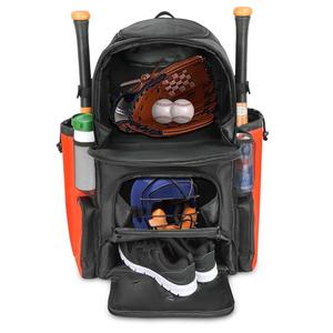 <b>Baseball</b> Backpack for Youth & Adults Large Capacity Polyester Sport Bag with 2 <b>Bat</b> Sleeves & Shoe Compartment - Product Image 4