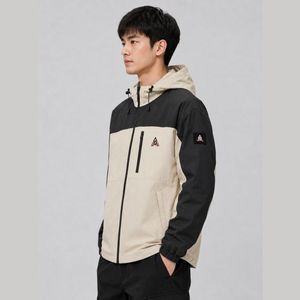 Veste coupe-vent pour homme, idéale pour l'extérieur, offrant une coupe confortable, une construction durable et une protection fiable contre le vent - Product Image 5