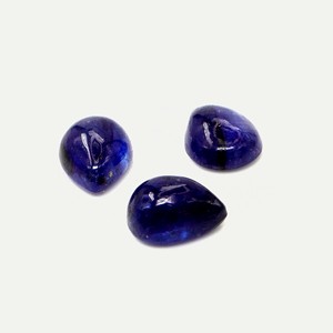 Pera de Zafiro Azul Natural de Bangkok Calibrada de 6x8mm, Gema de Zafiro Azul Natural Suelta - Product Image 3