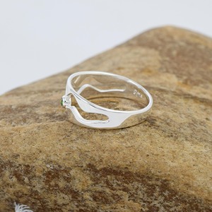 100% Pure Solid 925 Sterling Silver Fine <b>Rings</b> Wholesale Chrome Diopside Gemstone Band <b>Cheap</b> Lowest Price Fine Jewelry For Women - Product Image 5