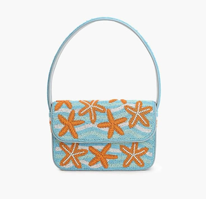 Bolso Bandolera/Al Hombro de Moda para Mujer con Bordado y Cuentas de Cristal, Impresión Tipográfica, de BY MULTI CRAFT, Ideal para Bodas - Product Image 5