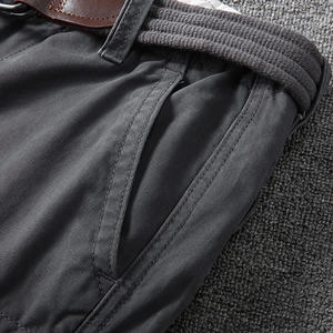 Shorts cargo décontractés pour hommes, style streetwear, amples, grandes tailles, avec ceinture, prix de gros AI-SH-42 - Product Image 2