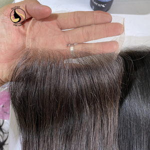 Perruque Lace Closure Invisible HD 100% — ali queen, cheveux humains lisses, 4x4 5x5 6x6 7x7, Lace Closure transparente - Product Image 4