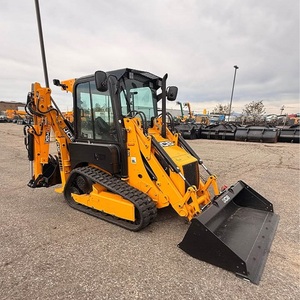 Machine de terrassement JCB 1CXT offrant une excellente maniabilité, une forte puissance de poussée et des performances pratiques en milieu de construction restreint. - Product Image 3