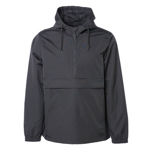 3M reflective half zip hoodie Men's letterman winter jacket <b>Elastic</b> hem draw <b>cord</b> windbreaker - Product Image 6