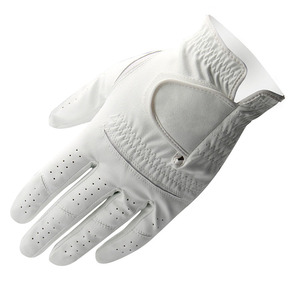 Fabricant OEM, gants de golf en cuir Cabretta de qualité supérieure, authentiques, pour femmes et hommes, emballage personnalisé, gants de golf - Product Image 1