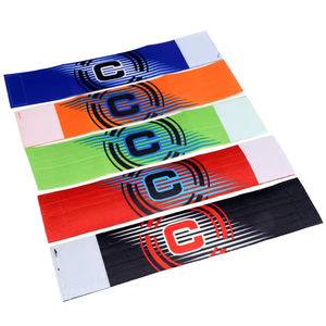 Custom Design Football Captain <b>Armbands</b> for <b>Kids</b> & Adults Soft 100% Wool Non-Slip Arm Band for Training - Product Image 3